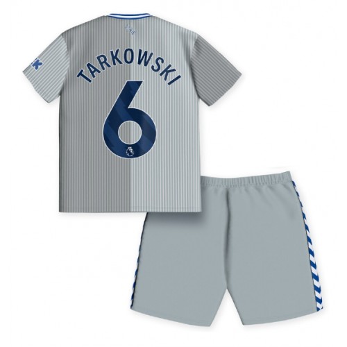 Everton James Tarkowski #6 Rezervni Dres za djecu 2023-24 Kratak Rukav (+ Kratke hlače)